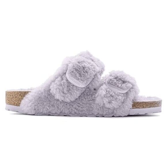 Birkenstock Arizona Big Buckle in Teddy Old Rose (Lavender) Size 41 (10-10.5 US) - Picture 4 of 11